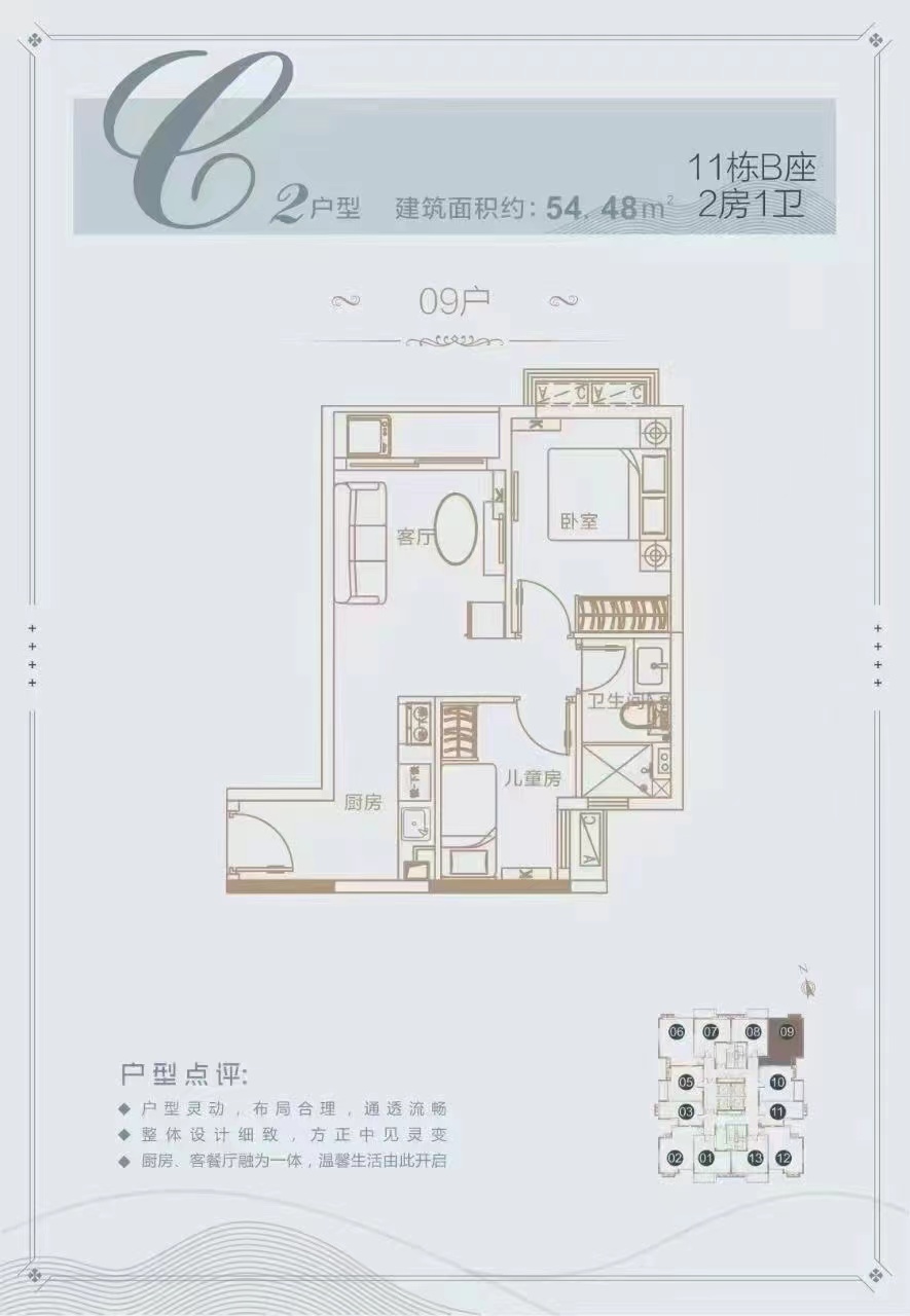 阳台山地铁口【福龙道.悦山荟】红本房2.88万一平(图10)