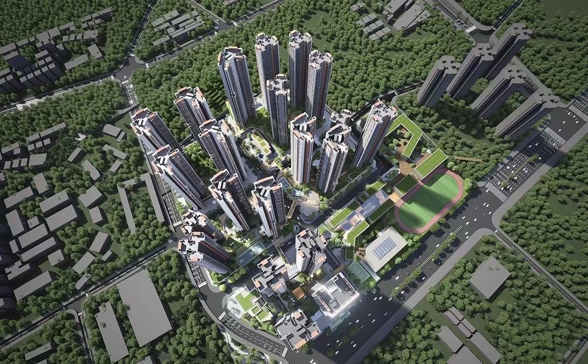 罗湖后花园【凤凰御府】平湖高端红本住宅小区均价3.3万一平送精装，十号线地铁站800米(图1)