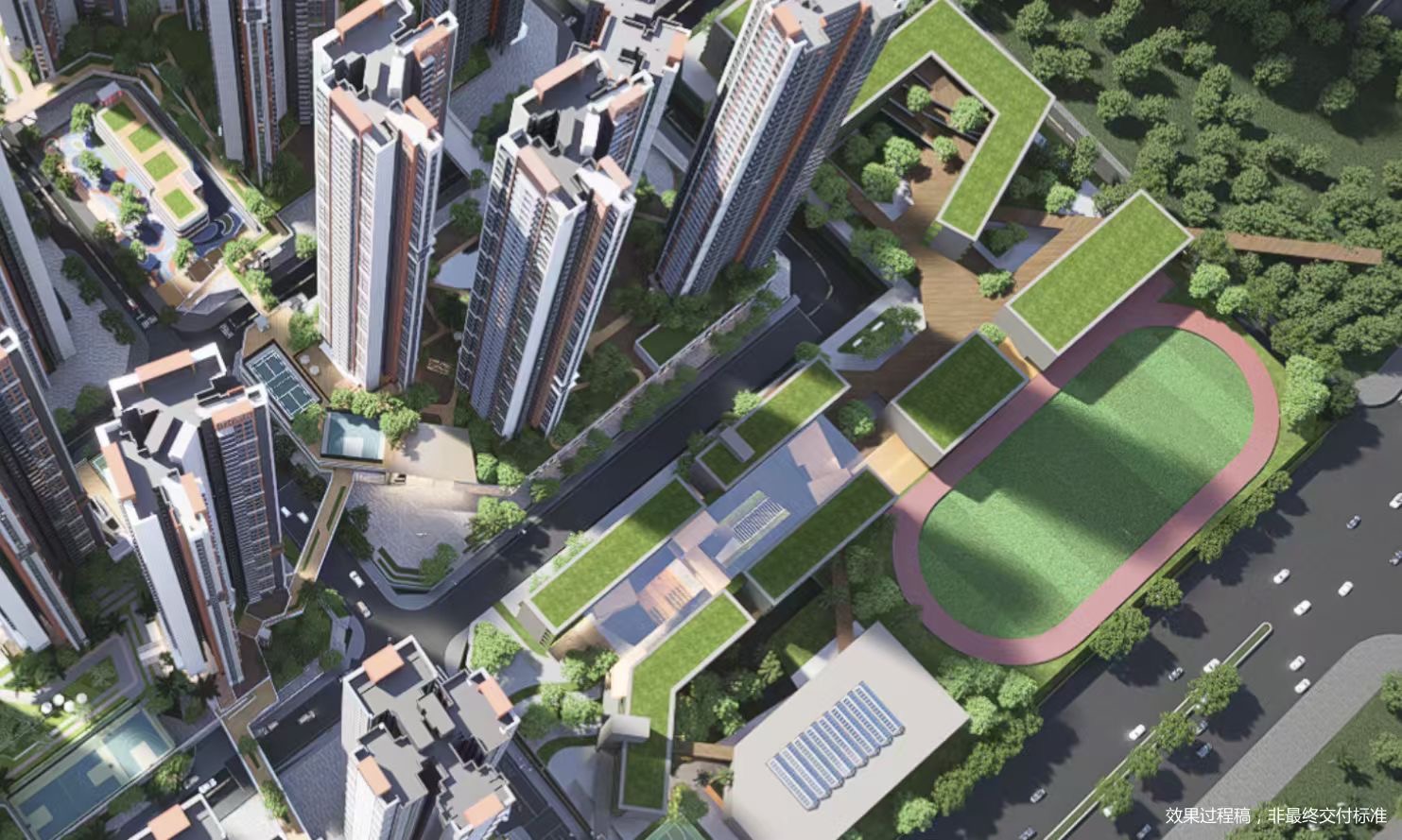 罗湖后花园【凤凰御府】平湖高端红本住宅小区均价3.3万一平送精装，十号线地铁站800米(图4)